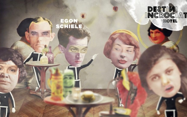 Egon Schiele non sopporta l'accademia, meglio i cafè dove ritrarre la vita vera