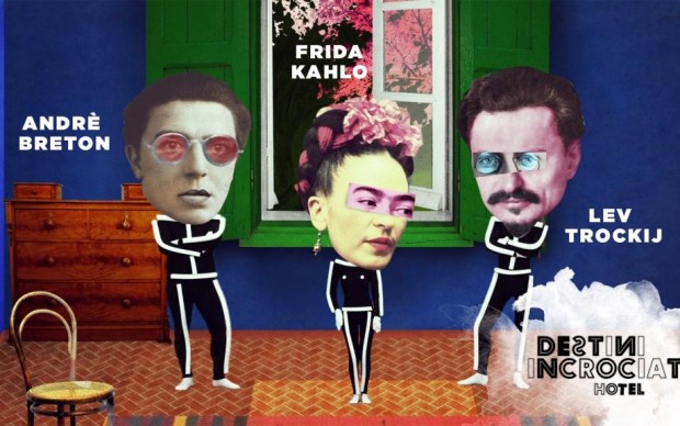 Tra gli amanti di Frida Andrè Breton e Lev Trockij