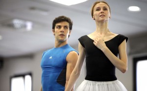 Roberto Bolle e Svetlana Zacharova provano "L'histoire de Manon" - photo Brescia-Amisano, Teatro alla Scala