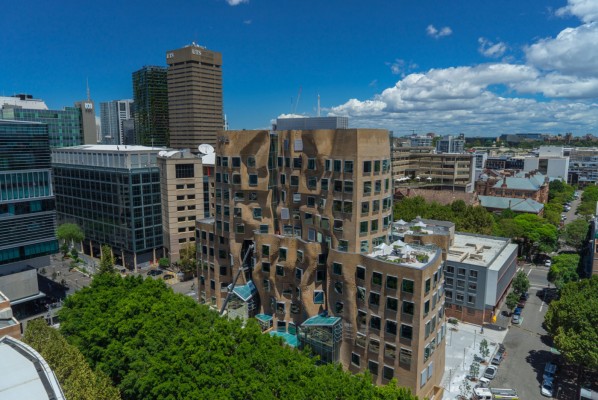 Frank Gehry, UTS Business School, Sydney (foto Coptercam)