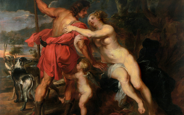 Peter Paul Rubens, Venere e Adone, 1630 circa, olio su tela
