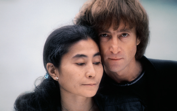 Kishin Shinoyama. John Lennon & Yoko Ono