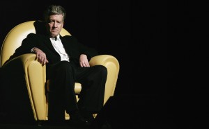 Il regista David Lynch a Roma nel 2006