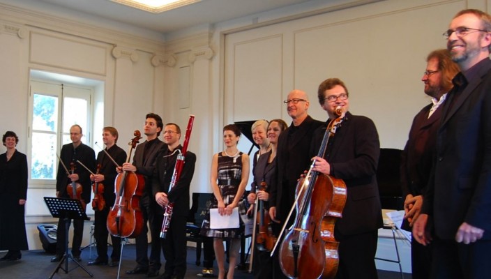 Scharoun Ensemble, composta da membri dell'Orchestra Filarmonica di Berlino