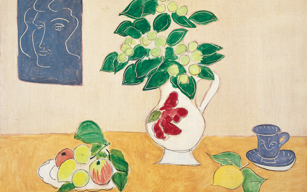 Henri Matisse, Fruttiera ed edera in fiore, 1941 Olio su tela , cm 72,4 x 92,7 , Torino, Pinacoteca Giovanni e Marella Agnelli ©Succession H. Matisse by SIAE 2015