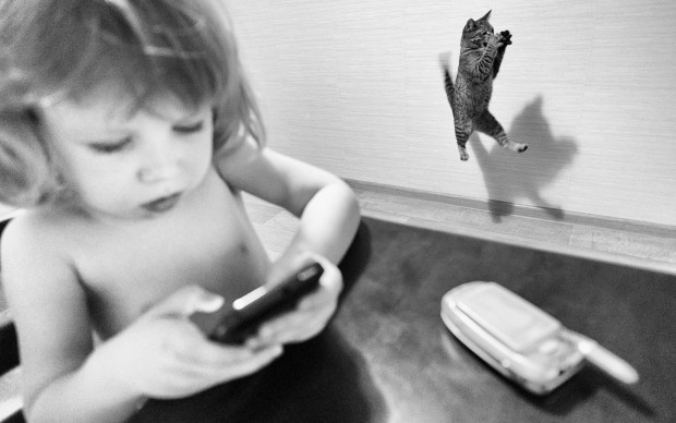 Ramil Gilvanov, Cat mother 2, 2015. Copyright: (c) Ramil Gilvanov/Rimma Gilvanova, Russia, Shortlist, Lifestyle, Professional Competition, 2015 Sony World Photography Awards