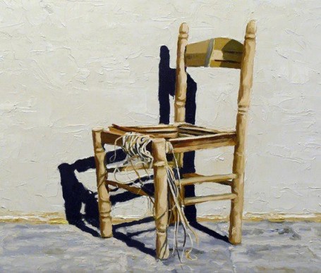 Andrea Di Marco, Sediapovera, 2011, olio su tela, cm 60x90