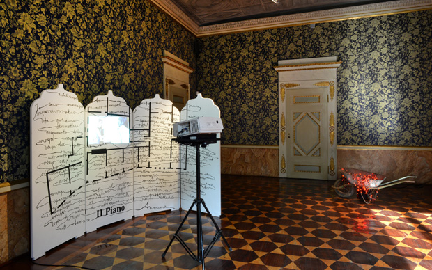 Opere di Sislej Xhafa e Chiara Fumai, installazione a Palazzo Reale - Milano per la mostra Growing Roots - 15 anni del Premio Furla  