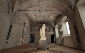 Michelangelo Buonarroti, Pietà Rondanini, nuovo allestimento in Castello Sforzesco a cura di Michele De Lucchi. Milano, aprile 2015. Foto: Roberto Mascaroni