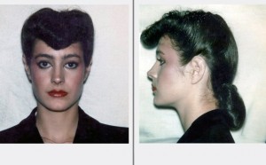 Sean Young sul set di Blade Runner