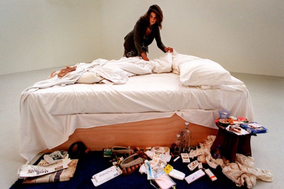 Tracey Emin, My Bed, Foto: Mark Chilvers/The Independent/REX © The Guardian, Courtesy: Galleria Lorcan O’Neill