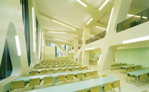 J. MAYER H. Architects, Mensa Molkte, concept model Karlsruhe, Germany 2004, Foto: David Franck