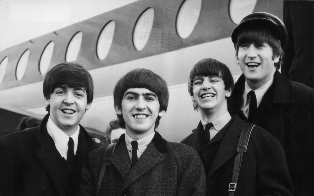 I Beatles all'aereoporto di Londra, 1964