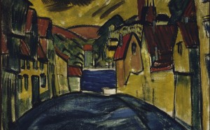 Erich Heckel - Olaf Samsonsgang a Flensburg (1913)