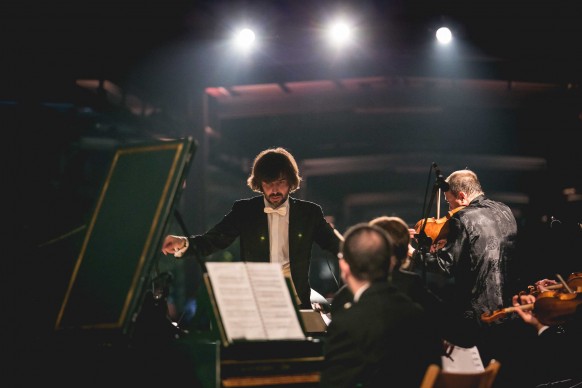 I Cameristi della Scala in concerto presso l'ex Scalo Farini di Milano © Antinori