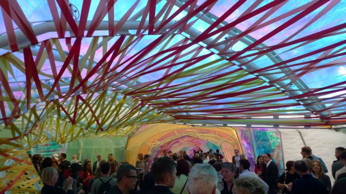 Serpentine Pavilion 2015, progetto di selgascano. Foto © Davide Sacconi / Artribune