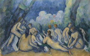 Paul_Cézanne - Le grandi bagnanti (Les Grandes Baigneuses) National Gallery Londra