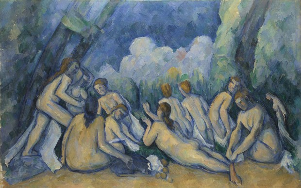 Paul_Cézanne - Le grandi bagnanti (Les Grandes Baigneuses) National Gallery Londra