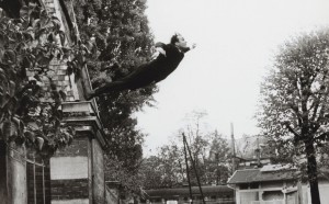 Harry Shunk, Yves Klein in Leap into the Void (Saut dans le vide), 1960