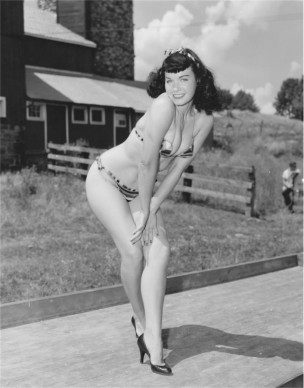 © Arnold Kovacs, Bettie Page, 1954 ca, Courtesy of Micheal Fornitz Collection