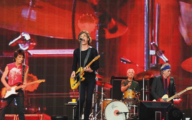 Rolling Stones in concerto all'Hyde Park di Londra nel 2013