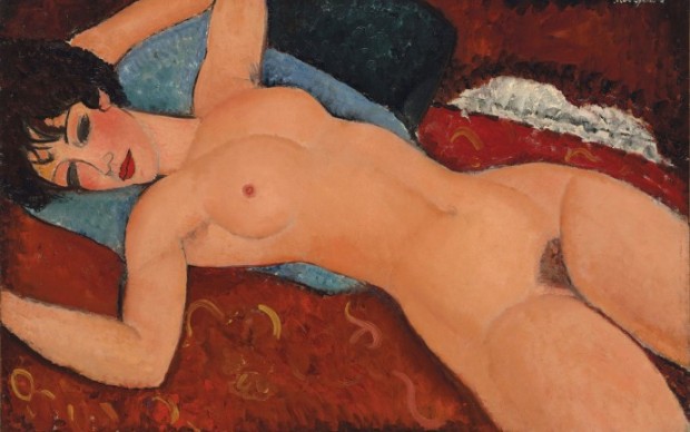 Amedeo-Modigliani-Nu-Couché-1917