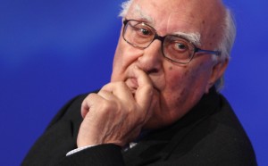 Andrea Camilleri nel 2008 (Photo by Vittorio Zunino Celotto/Getty Images)