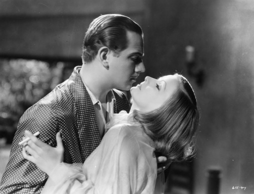 Melvyn Douglas e Greta Garbo in una scena di 'Come tu mi vuoi' (Photo by Hulton Archive/Getty Images)
