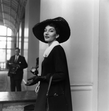 Maria Callas a Londra (Photo by Weston/Getty Images)