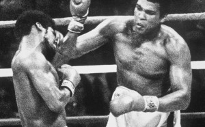 Muhammad Ali, conosciuto anche come Cassius Clay, vince nel settembre del 1978 il suo terzo titolo mondiale contro Leon Spinks (Photo by Allsport UK/Allsport)
