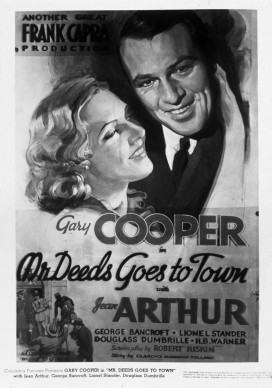 È arrivata la felicità (Mr. Deeds Goes to Town), regia di Frank Capra, 1936