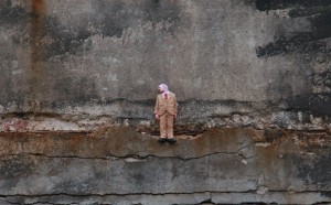 Isaac Cordal. Nuart 2015. Stavanger Noervegia. 09-15 (photo Jaime Rojo)