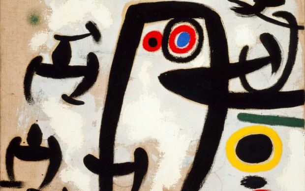 Joan Miró, Femmes et oiseaux II, 1969