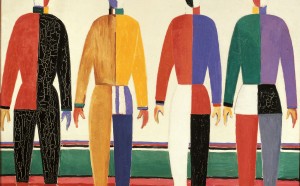 Kazimir Malevič Sportivi, 1930-1931 Olio su tela 142 x 164 cm Museo di Stato Russo, San Pietroburgo