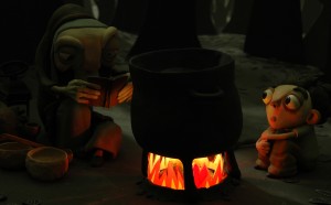 fantasticherie di un passeggiatore solitario, film d'animazione di paolo guadio