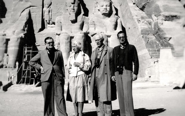 Abu Simbel, 1961, Jaroslav Černý, Zofia Jeżewska, Kazimierz Michałowski, Sergio Donadoni