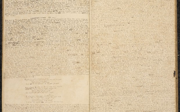 Manoscritto del 1833 di Charlotte Bronte