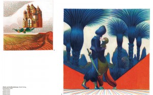 Lorenzo-Mattotti-Aladin-und-die-Wunderlampe,-Aladin-Verlag,-Deutschland,-2014