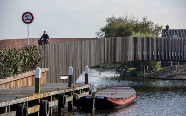 NEXT Architects Vlotwatering Bridge Olanda © Raymond Rutting