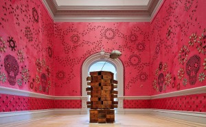 Jennifer Angus, In the Midnight Garden, 2015. Renwick Gallery of the Smithsonian American Art Museum. Photo by Ron Blunt