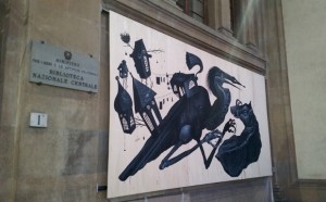 t.s. eliot la terra guasta street art firenze