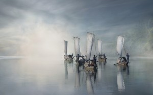 Vladimir Proshin, On the river - Lishui (China), vincitore del Siena International Photography Awards