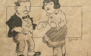 Walt Disney disegno del 1918