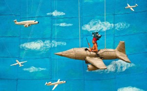 © Patrick Willocq, Walé Asongwaka takes off, 2013