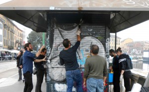 Edicola-Radetzky-Milano riqualificazione urbana