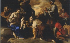 Ribera_maestro annuncio ai pastori, adorazione magi 127x180