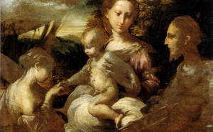 Parmigianino, Matrimonio mistico di santa Caterina