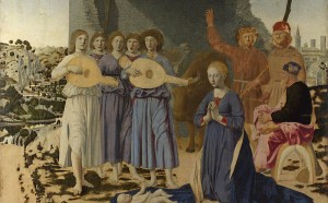 Piero della Francesca, Natività, 1470-1475, olio su tavola