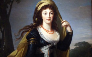 "Ritratto di Teresa, contessa Kinsky" Louise Elisabeth Vigée Le Brun - olio su tela