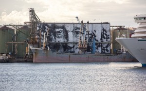 Waterfront Vhils a Catania street art murales porto